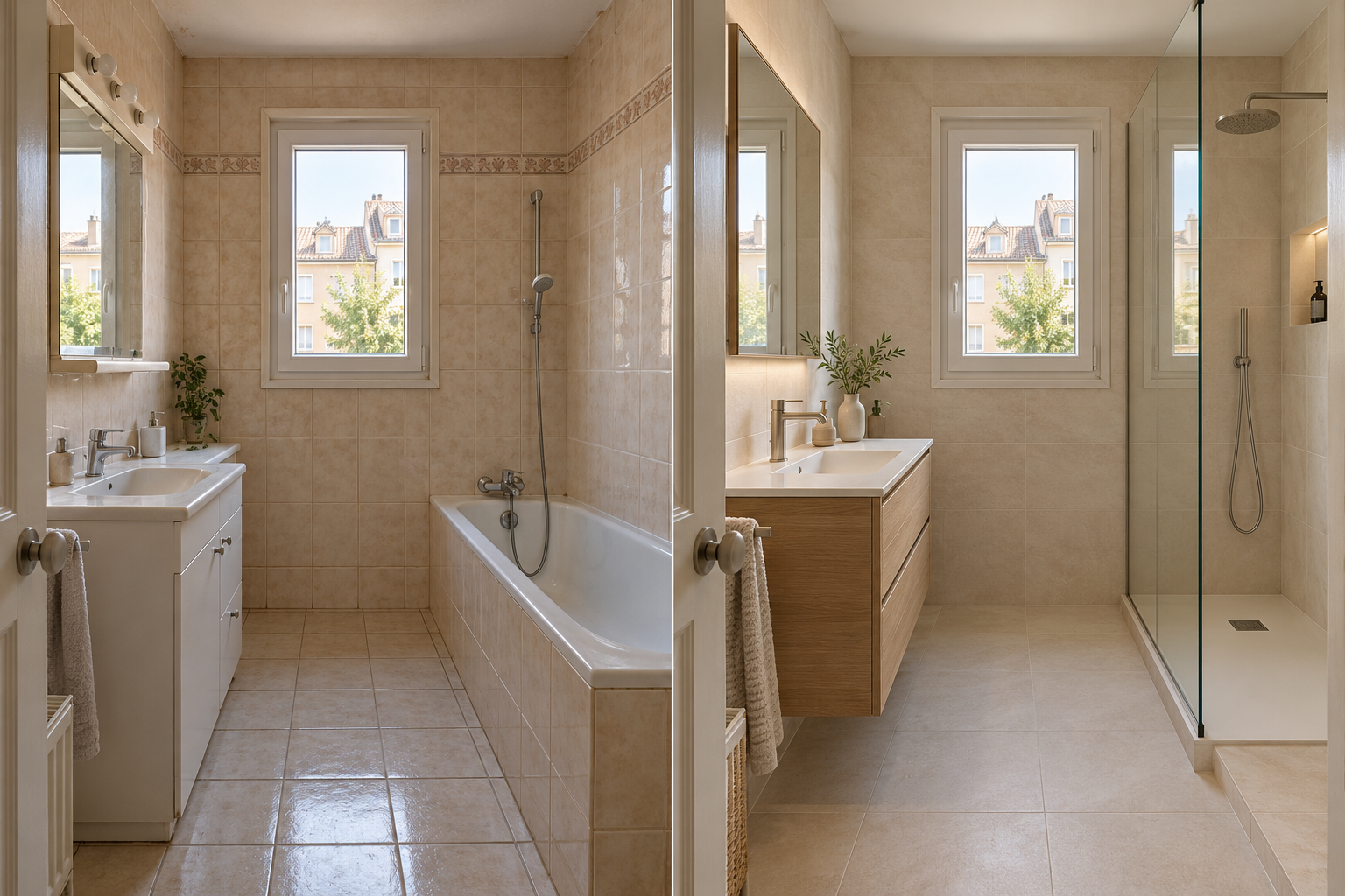 Inspiration de rénovation de salle de bains